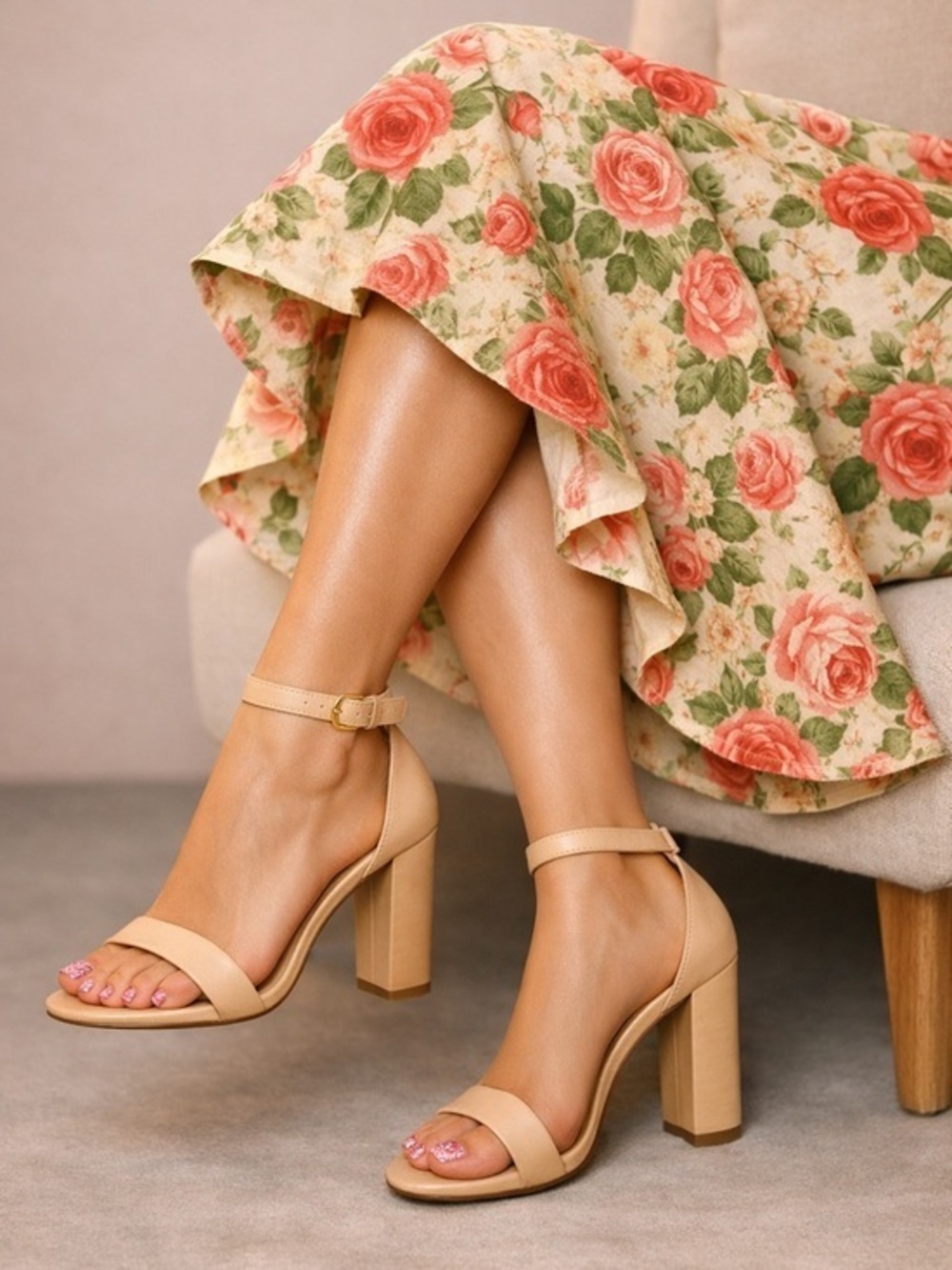 Schutz Enida Block heel shoe